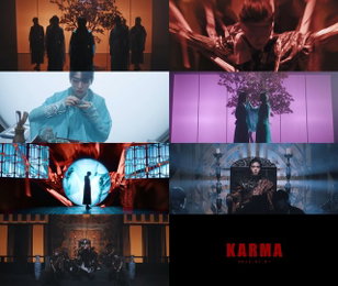 '판타지돌' 킹덤, '카르마' 뮤비 티저로 '컴백 열기 UP'