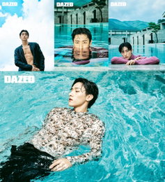 흠뻑 젖은 몬스타엑스 아이엠, 감탄 부르는 치명적 복근 '시선 집중' [화보]