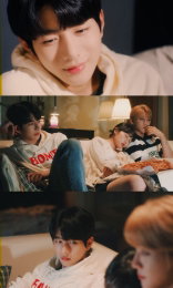 골든차일드 최보민X홍주찬, 'Singing In The Rain' MV 공개…미묘한 삼각관계
