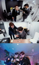 골든차일드 이장준X와이, 직장인의 유쾌한 '갑을 반전'…'POPPIN'' MV 공개