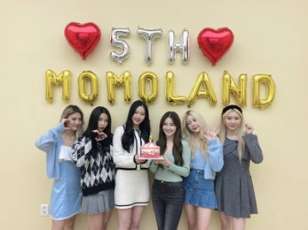 '데뷔 5주년' 모모랜드, "고마운 팬들, 오래오래 함께해요"