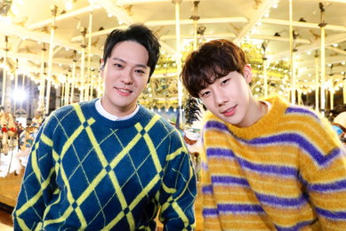 김용준&김성규 "서로 호흡 정말 좋다…'눈이 내리면' 함께해 영광" [일문일답]