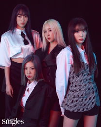 우주소녀 쪼꼬미, 시크 스타일링으로 반전 매력...4인 4색 비주얼 폭발 [화보]