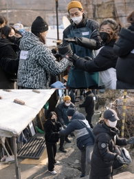 한국JTS, 사랑의 연탄 릴레이 진행! 조인성, 임세미 등 지원봉사 참여