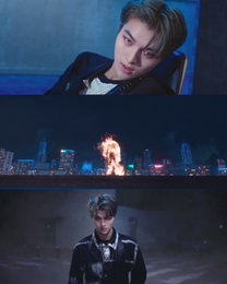 드리핀 차준호, 'Villain' MV서 압도적 존재감…완벽한 1인 2역