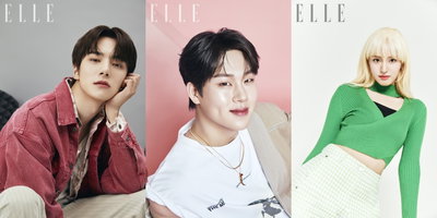 몬스타엑스 민혁·주헌&아이브 리즈, 화보로 뭉쳤다…완벽 비주얼 케미 [화보]