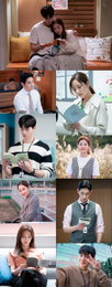 JTBC 토일드라마 <기상청 사람들> 박민영X송강X윤박X유라 비하인드 컷 공개, 대본 열중 모드 ON