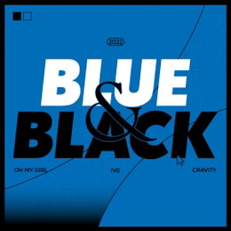 오마이걸·아이브·크래비티, 오늘(28일) 'BLUE & BLACK' 발매...'쿨+핫' 여름 담았다