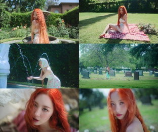 '컴백 D-1' 선미, 동화 속 주인공 비주얼 "치명적 매력"