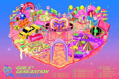 '15주년 컴백' 소녀시대, 정규 7집 '포에버 원' 8월5일 음원 공개