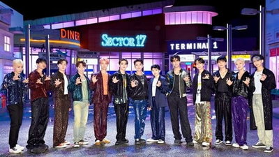 세븐틴, '_WORLD' 컴백 후 첫 음방 1위…"캐럿들 고마워"