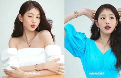 아이브 장원영, 촬영장 밝히는 미모...러블리의 모범답안 [화보]