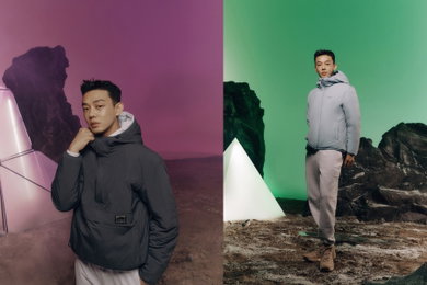 독보적 배우 유아인, 아웃도어 브랜드 모델 발탁 '광고계도 완벽 접수'