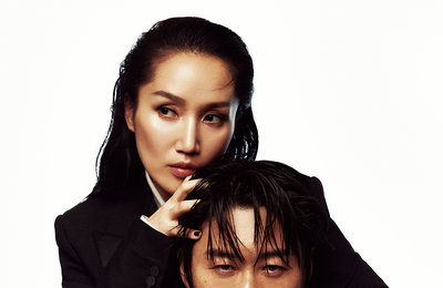 '리얼 부부의 불꽃 튀는 케미' 진선규-박보경, 엘르 코리아와 함께한 커플 화보 공개