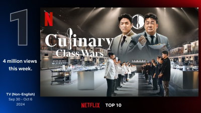 넷플릭스 코리아, 예능과 시리즈로 글로벌 TOP 10 1·2위 수성!