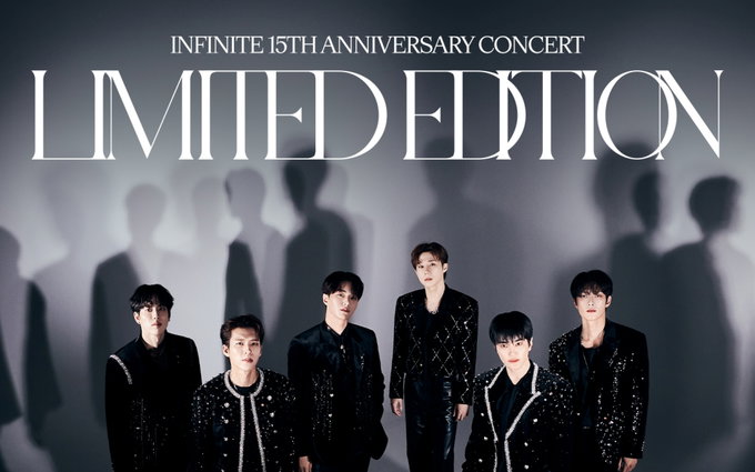 인피니트, 데뷔 15주년 투어 'LIMITED EDITION' 포스터 공개