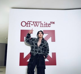 에이티즈 민기, 오프화이트 FW25 패션쇼 출격