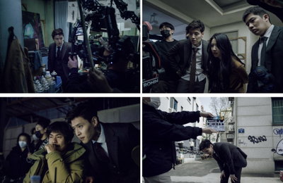 <스트리밍> 열정 비하인드 스틸 공개 '강하늘의 열정은 스크린을 찢어'