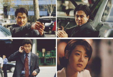 <쉬리> 재개봉 필람 포인트 3 공개, #대배우 앙상블 #스펙터클 액션 #레트로 미장센