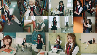 유니스, 'SWICY' 콘셉트 포토 공개… K하이틴 감성 물씬