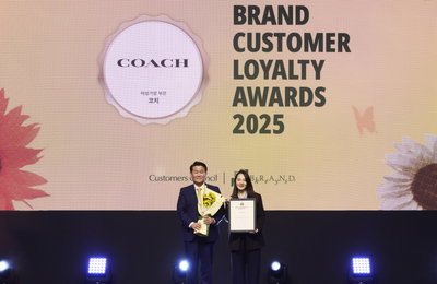 코치, ‘2025 브랜드 고객충성도 대상’ 여성 가방 부문 1위 수상