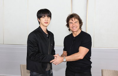 <미션 임파서블: 파이널 레코닝> 톰 크루즈 X 방탄소년단 진, 전 세계가 주목한 화제의 투샷 탄생