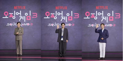 넷플릭스 <오징어 게임> 시즌3 제작발표회 성료 “시리즈 대장정의 마무리로 어울릴 수 있는 작품”