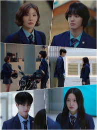 <청담국제고등학교 2> 이은샘-원규빈X 김예림-김민규, 극과 극 커플 텐션 포착
