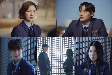 하이틴 심리 스릴러 <청담국제고등학교 2> ‘키 플레이어’ 김민규, 교내 파장 예고한 계획은?