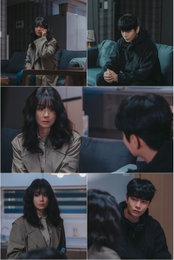 <메리 킬즈 피플> 이보영-이민기, 충격 대반전 ‘조력 사망 독대 현장’ 포착