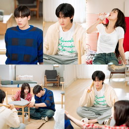 <내 여자친구는 상남자> 윤산하-유정후-츄, 눈치 VS 살기 VS 도발, 급진전 삼각관계 예고