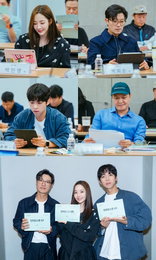 <컨피던스맨 KR> 연기x케미x열정, 퍼펙트 믿보배들의 올스타전 대본리딩 현장