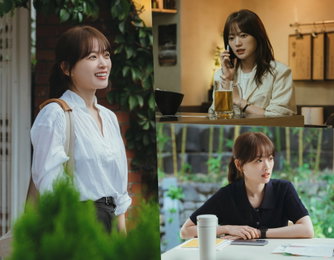 JTBC 새 금요시리즈 <마이 유스> 천우희, 햇살 미소 속 열혈 매니지먼트 팀장 바이브 포착