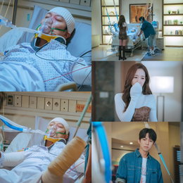 <컨피던스맨 KR> 박희순, 사지 깁스 X 의식불명, 위기일발 입원 현장 “충격! 비상사태 발생!!”