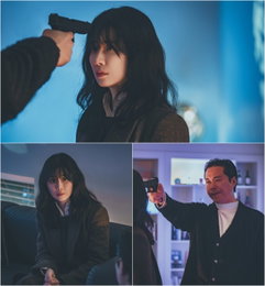 <메리 킬즈 피플> 이보영 VS 백현진, 팽팽한 기운 뛰어넘는 ‘충격 반전’ 기세 대결