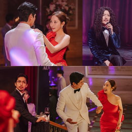 <컨피던스맨 KR> 박민영-박희순-주종혁, 완벽호흡 자랑 ‘파티 3총사’ 전격 변신
