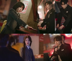 ‘백번의 추억’ 김다미-신예은-허남준-이원정, 2:2 롤라장 더블 데이트 예고