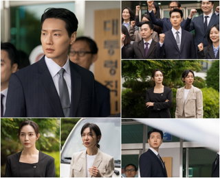<퍼스트레이디> 지현우-이민영-신소율, ‘쑥대밭 아수라장’ 대통령직 인수위원회 발대식