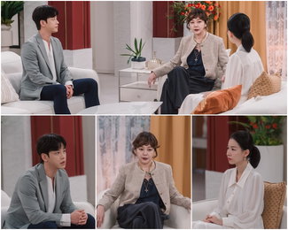 <친밀한 리플리> 이시아-이승연-설정환, 3인 3색 ‘난국 타개 회의’ 포착