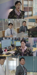 '달까지 가자' 라미란 여군 파격 변신, 성과급 걸린 계약 앞두고 열정 폭발