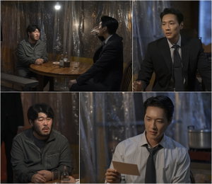 <퍼스트레이디> 지현우-김기방, 가슴 저릿 ‘포장마차 소주 독대’