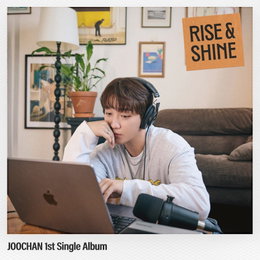 홍주찬, 오늘(26일) 첫 싱글 'Rise & Shine' 발매