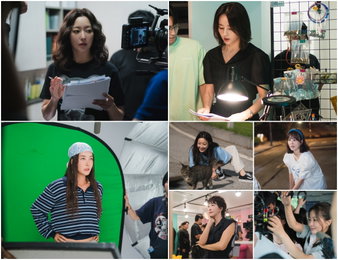 워맨스 드라마 TV CHOSUN '다음생은 없으니까', 세 여배우의 '열정+유쾌' 촬영 현장 포착