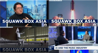 갤럭시코퍼레이션 최용호 대표, 美 CNBC서 "5년 내 로봇 아이돌 등장" AI 엔터테크 비전 제시