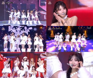 러블리즈, '가요대축제'서 순백의 여신 자태 뽐내…'Ah-Choo' 커버 무대 이어 '종소리'로 팬심 저격