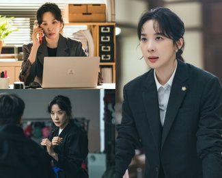 '아너 : 그녀들의 법정' 이청아, 법정-현장 넘나드는 '유단자 변호사' 카리스마 발산