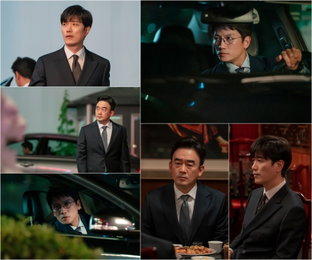 <판사 이한영> 2회 엔딩 '파격' 지성, 사법부 권력자 박희순 '큰 그림' 저지할까