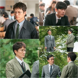 MBC ‘판사 이한영’ 지성, 박희순과 '심상찮은' 독대…사법부 뒤흔든 병역 비리 여파