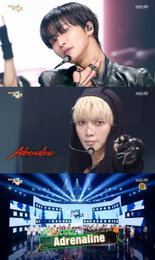 에이티즈, '뮤직뱅크' 1위 탈환하며 음악방송 2관왕… '아드레날린' 질주 시작