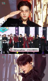 에이티즈, '아드레날린'으로 음악방송 3관왕 달성…'쇼! 음악중심' 데뷔 첫 1위 쾌거 이뤄